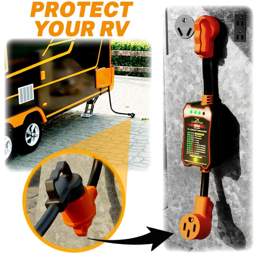 CARMTEK next to a hand showing compact scale and easy transport