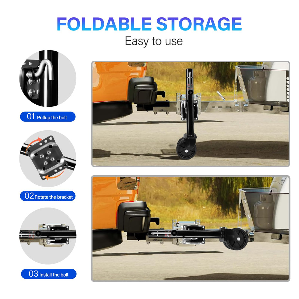 CARPEAK in-use moving trailer showing easier short-distance trailer positioning