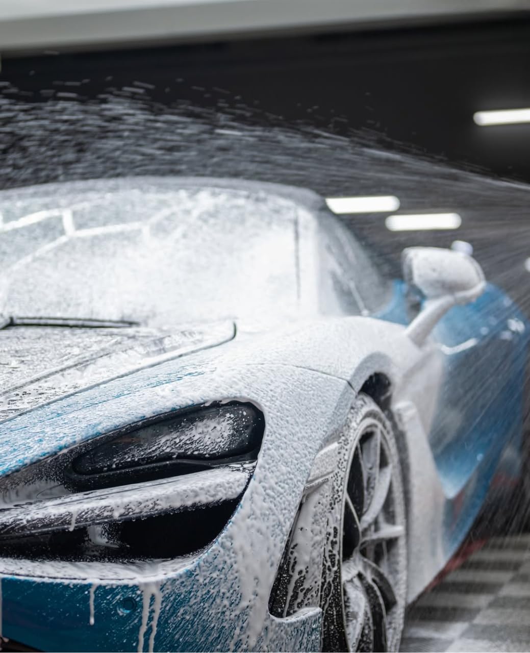 CARPRO Reset with wash mitt demonstrating slick glide and scratch reduction