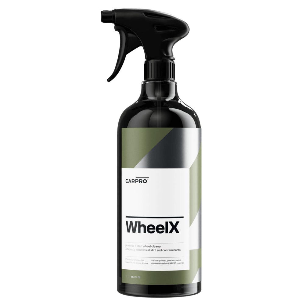 CARPRO CARRO WheelX front label showing professional cleaner benefits