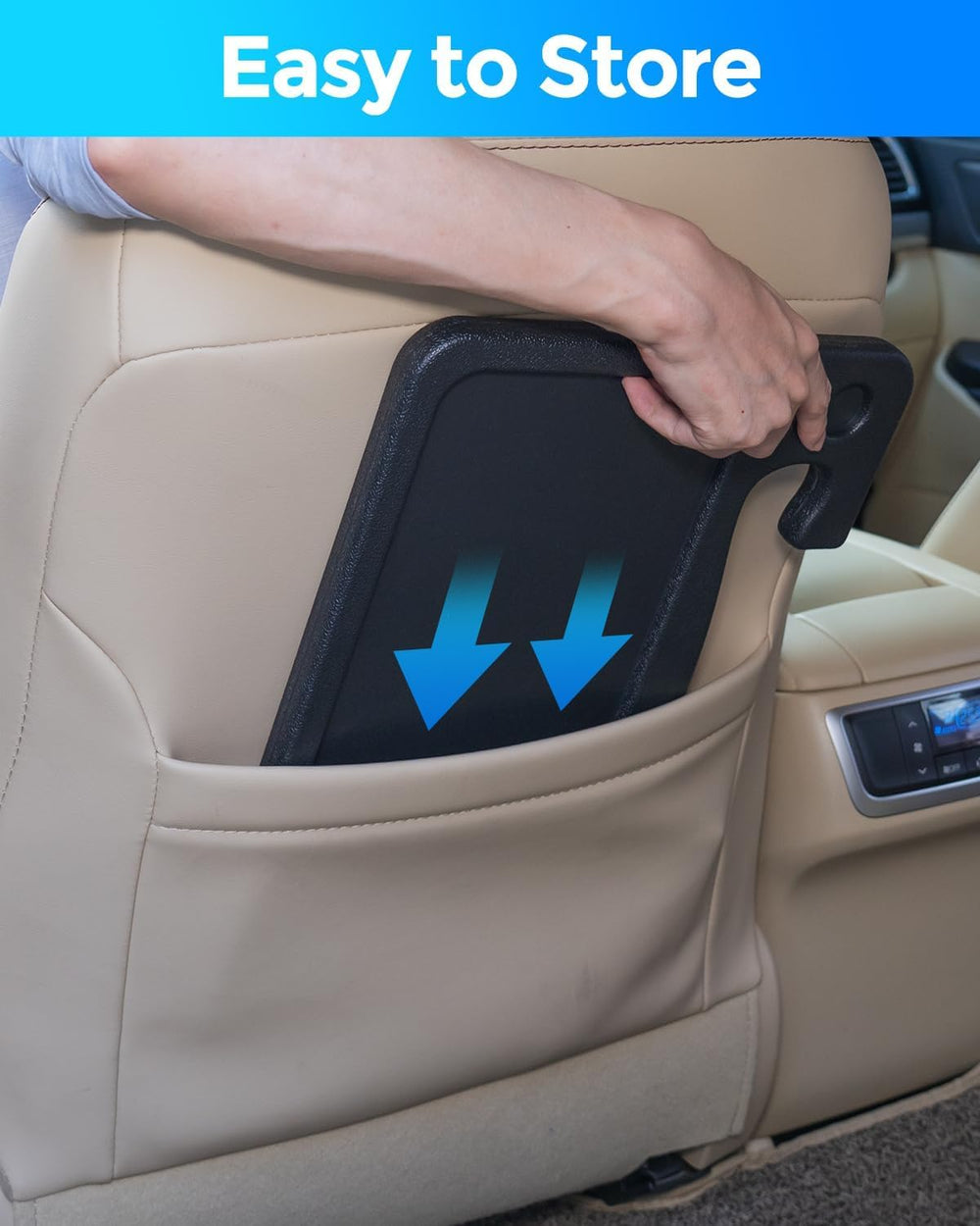 CarQiWireless side profile showing slim lightweight design for portability