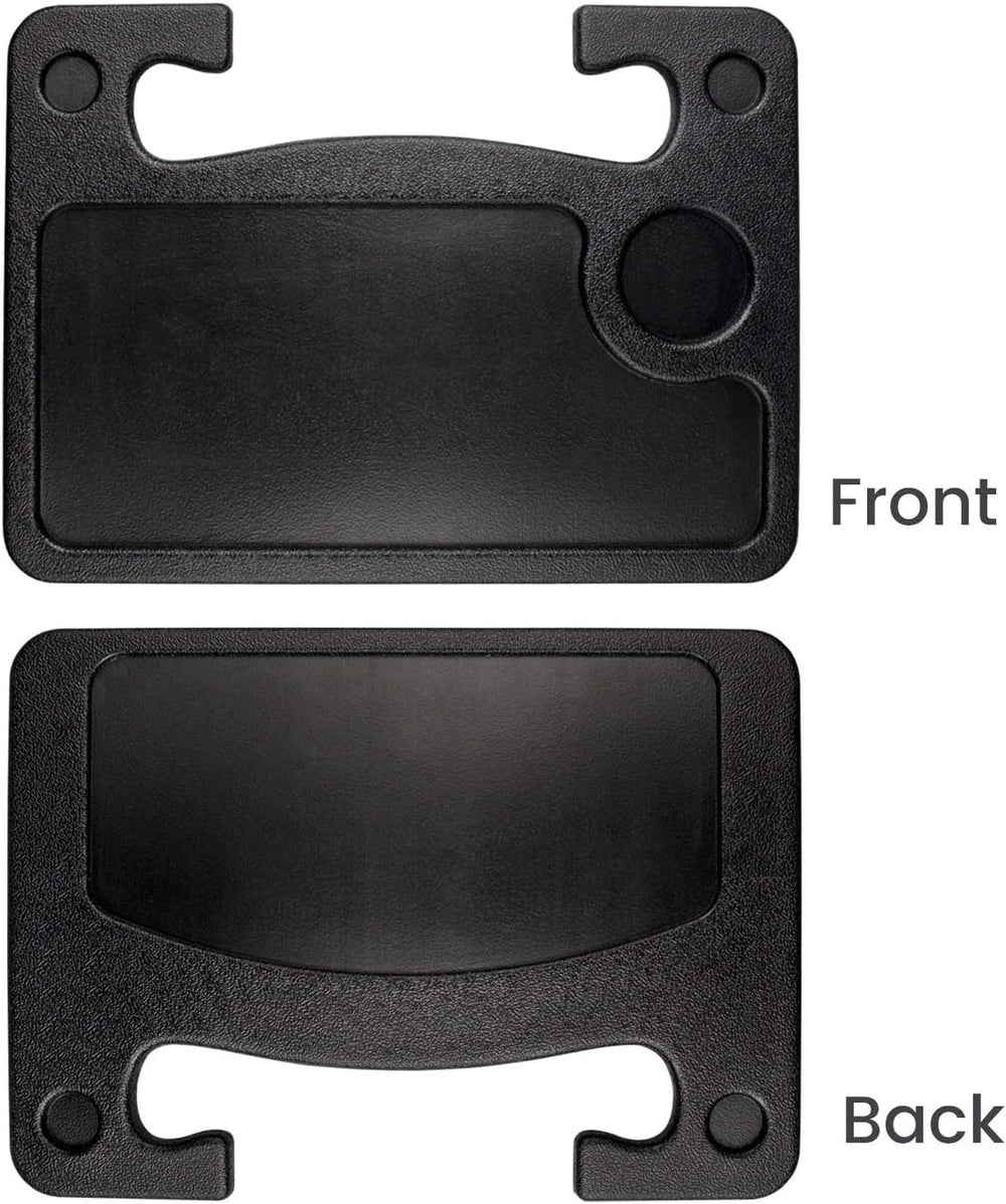 CarQiWireless tablet on tray for reading and note-taking while parked