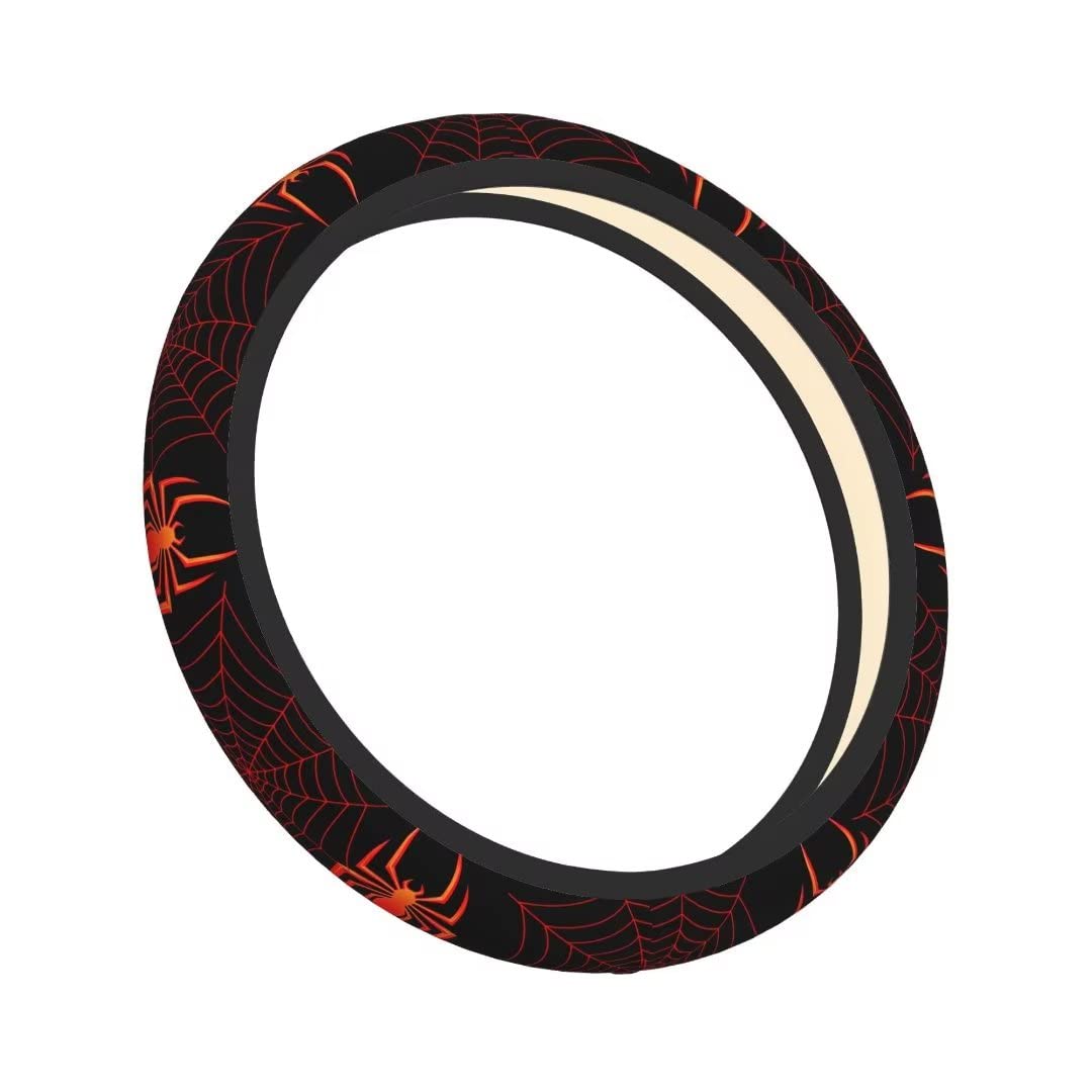 Carrefit steering wheel cover neoprene texture close-up, soft washable material