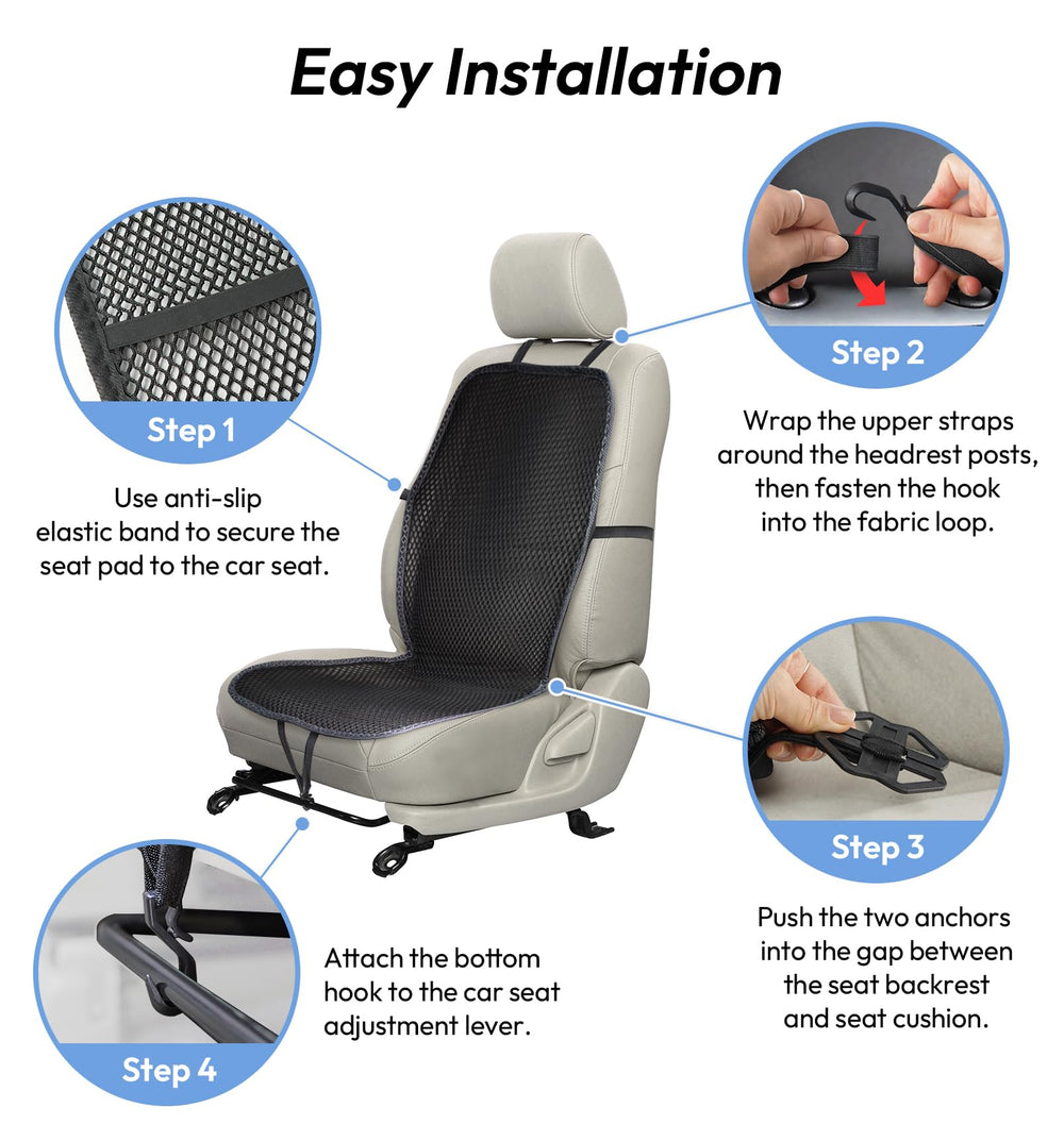 carrotez side profile mounted in car demonstrating secure fit and comfort