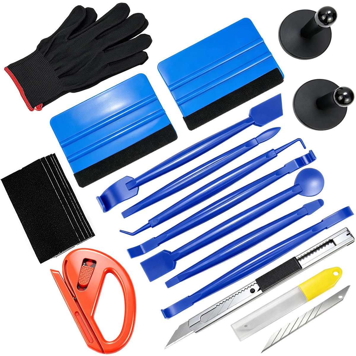 CARTINTS front packaging showing full vinyl wrap tool kit for quick setup