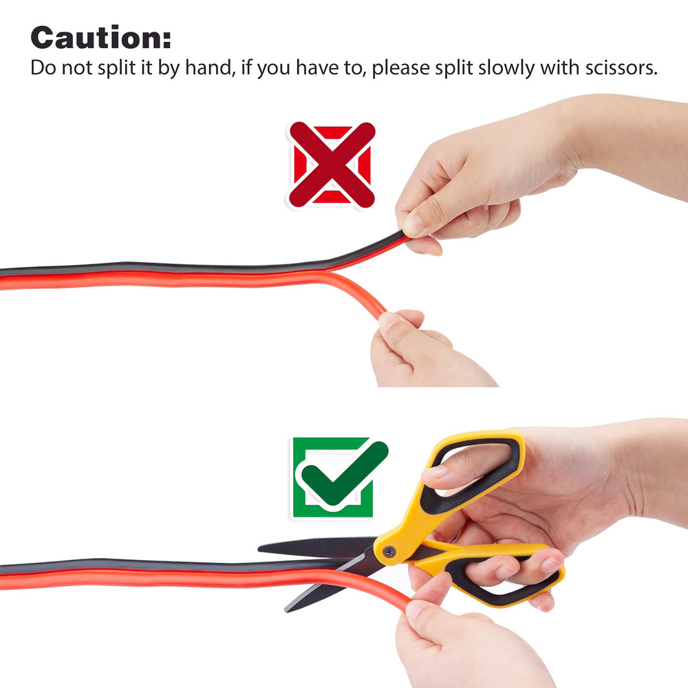 CARTMAN cables laid out 12 ft to show reach and easy vehicle-to-vehicle connection