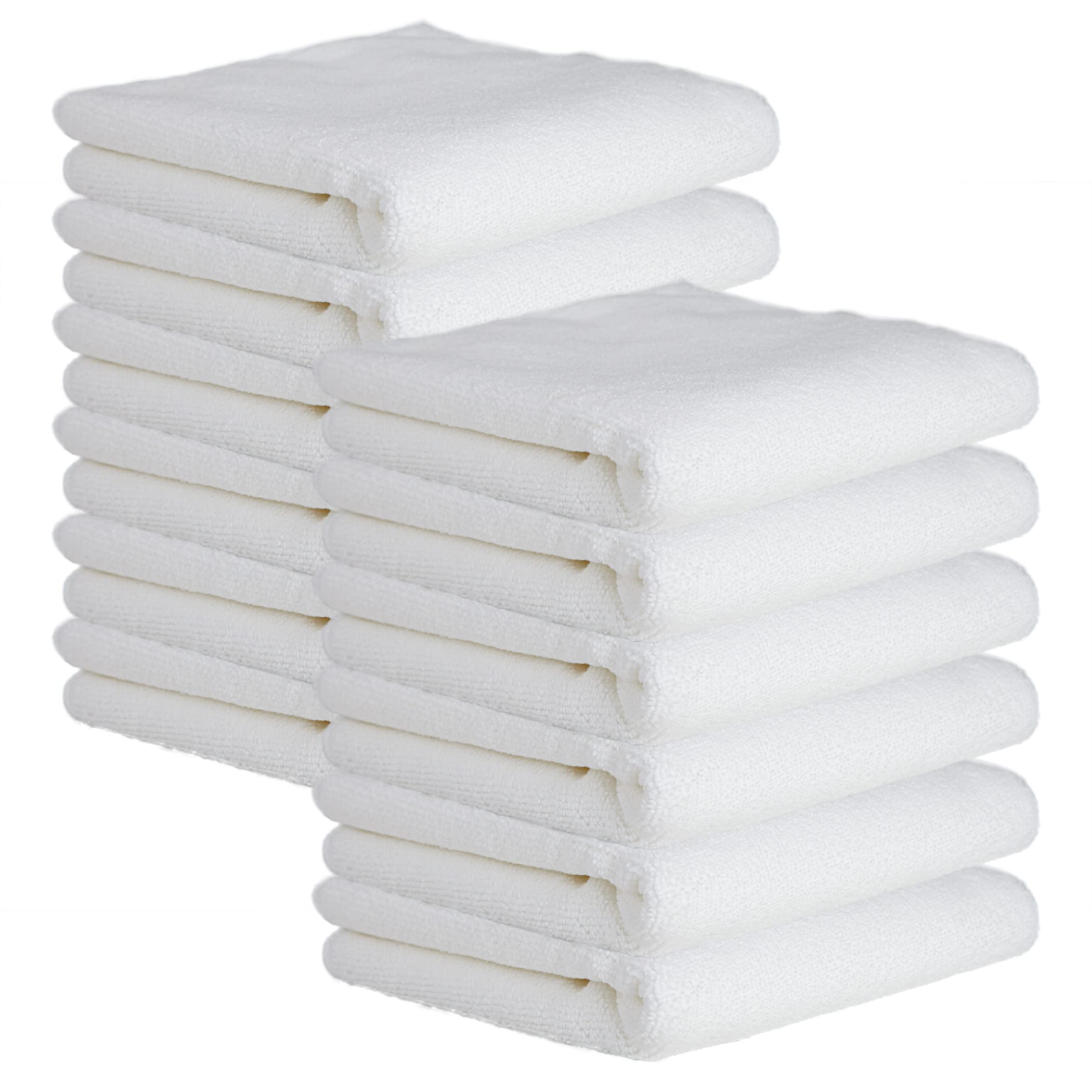 CARTMAN front packaging showing 12-pack white microfiber towels and convenience