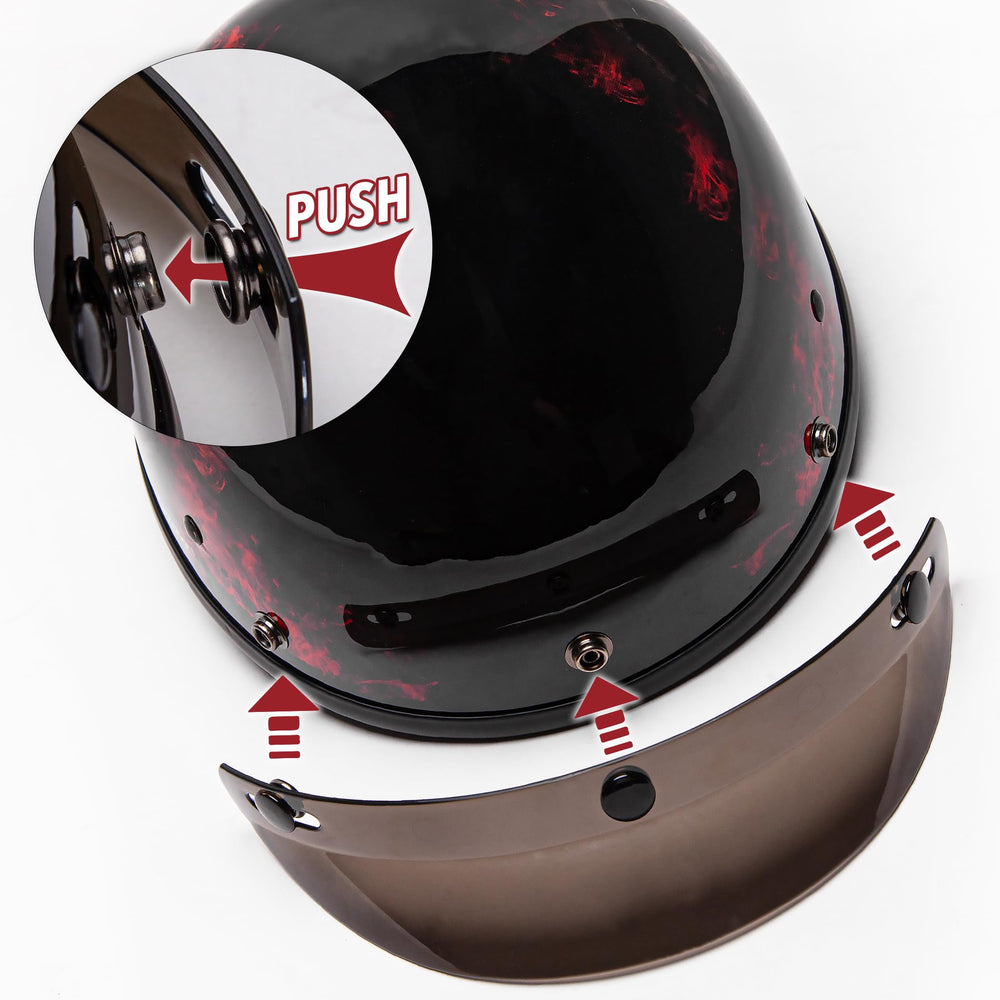 CARTMAN top vents close-up showing airflow benefits for rider comfort