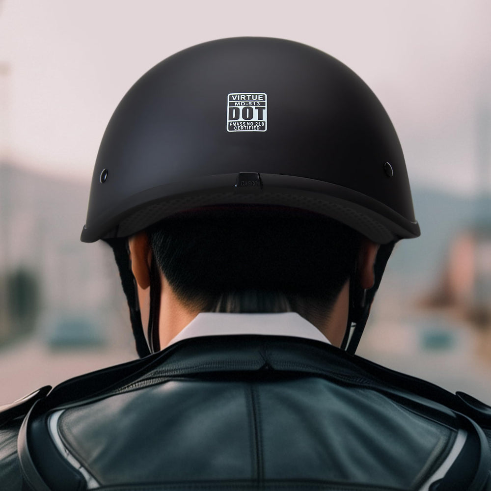 CARTMAN helmet on rider during ride demonstrating fit and clear peripheral vision