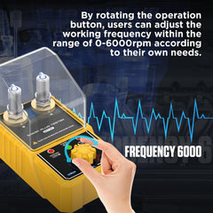 Cartoobe protective cover containing sparks and improving user safety during tests