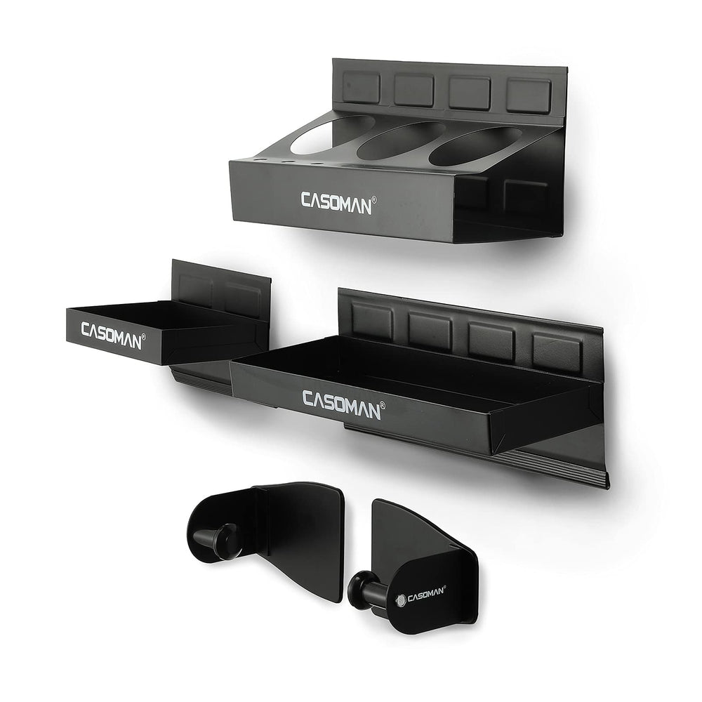 CASOMAN front view of full 4-piece set showing compact organization benefit