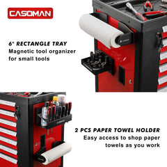 CASOMAN spray can rack with screwdriver holes keeping tools organized