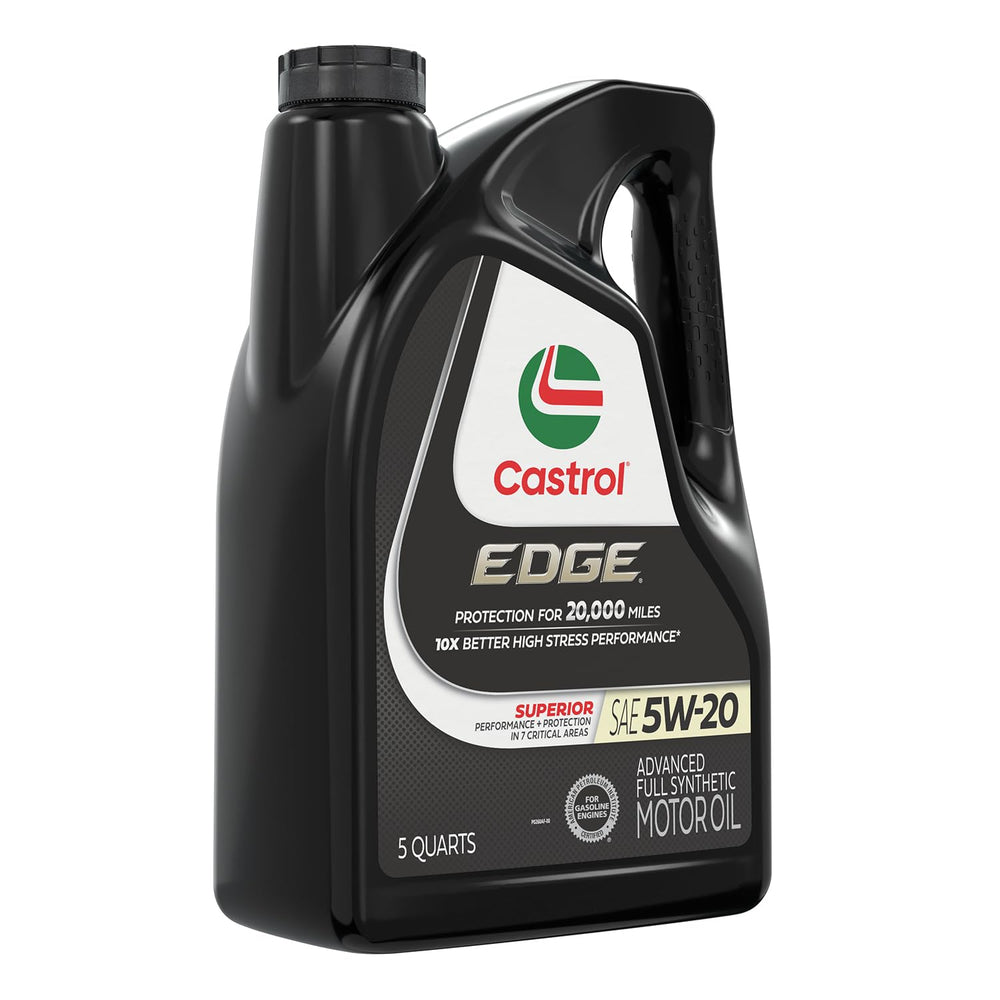 Castrol EDGE back label with specs and approvals for confident vehicle compatibility
