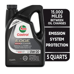 Castrol EDGE pouring spout demonstrating easy, no-spill refill benefit