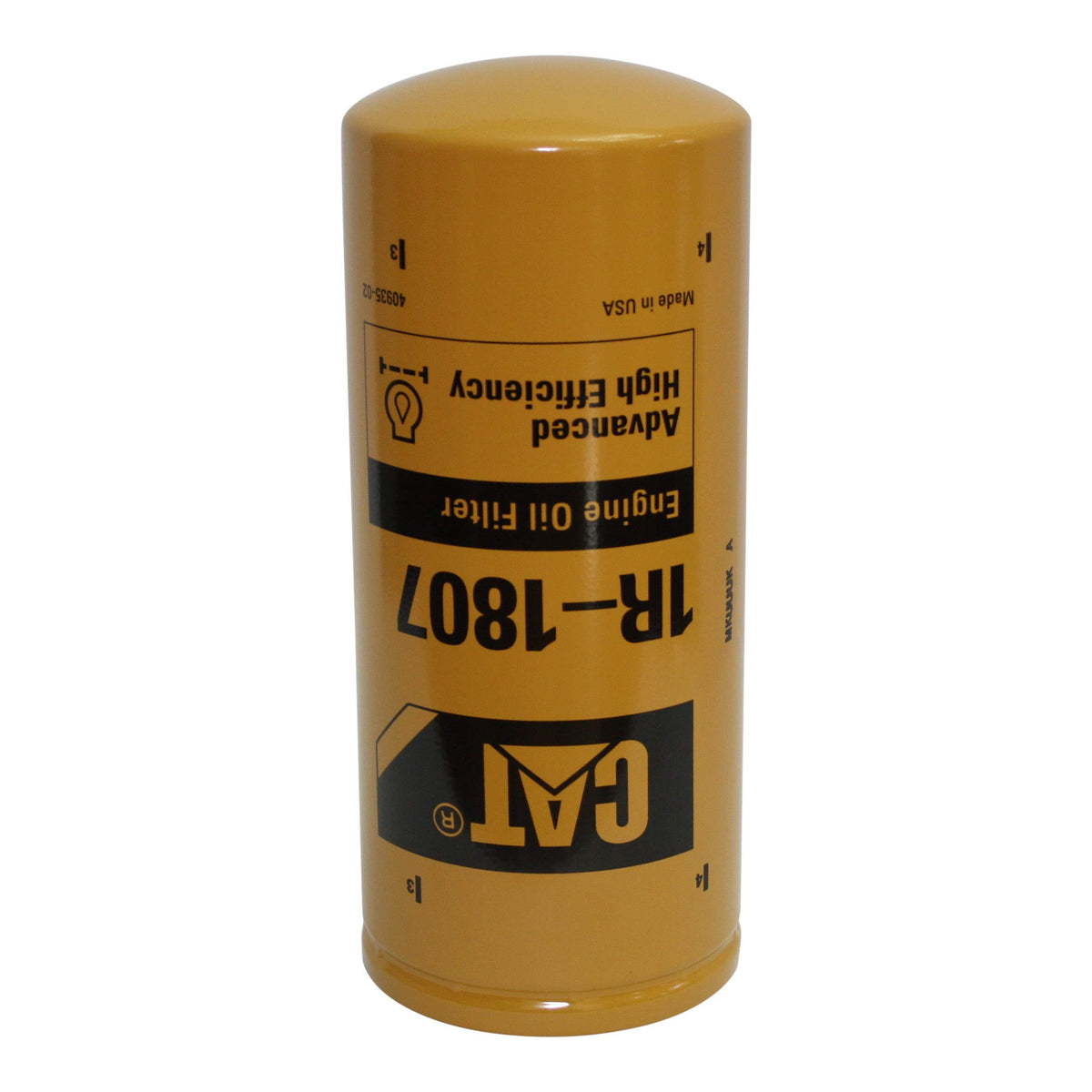 CAT 1R-1807 front view showing seal and filter ensures reliable engine protection