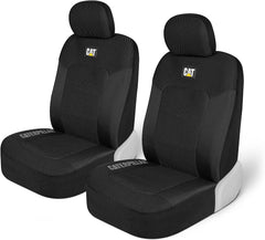 Cat MeshFlex front view showing full seat cover protection and refreshed interior