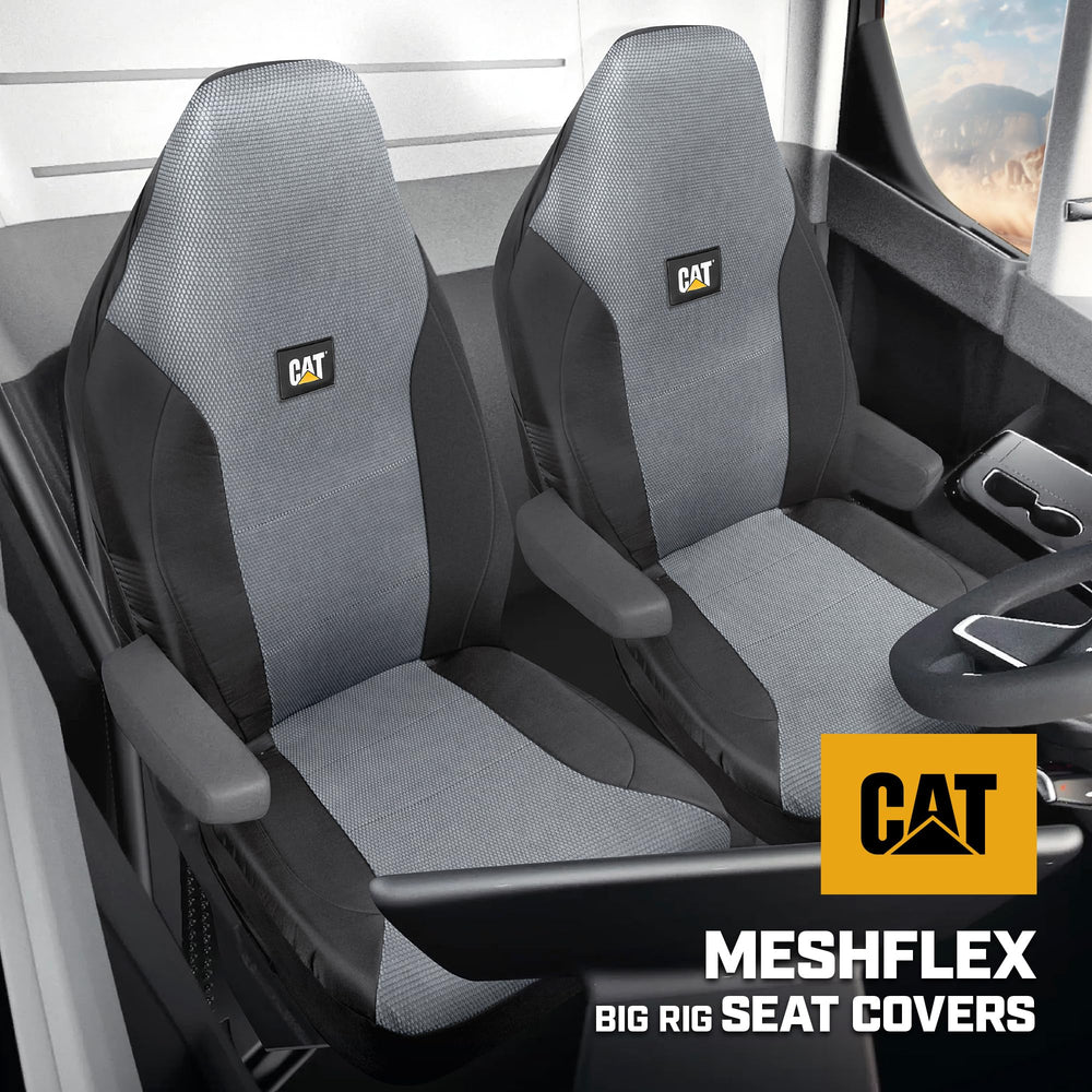 CAT scale comparison beside dashboard showing true seat coverage