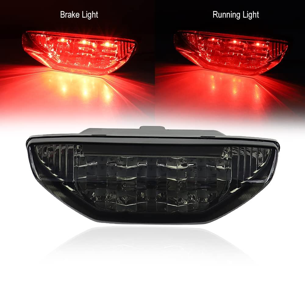 Cavauu tail light installed on Honda TRX showing easy fit benefit