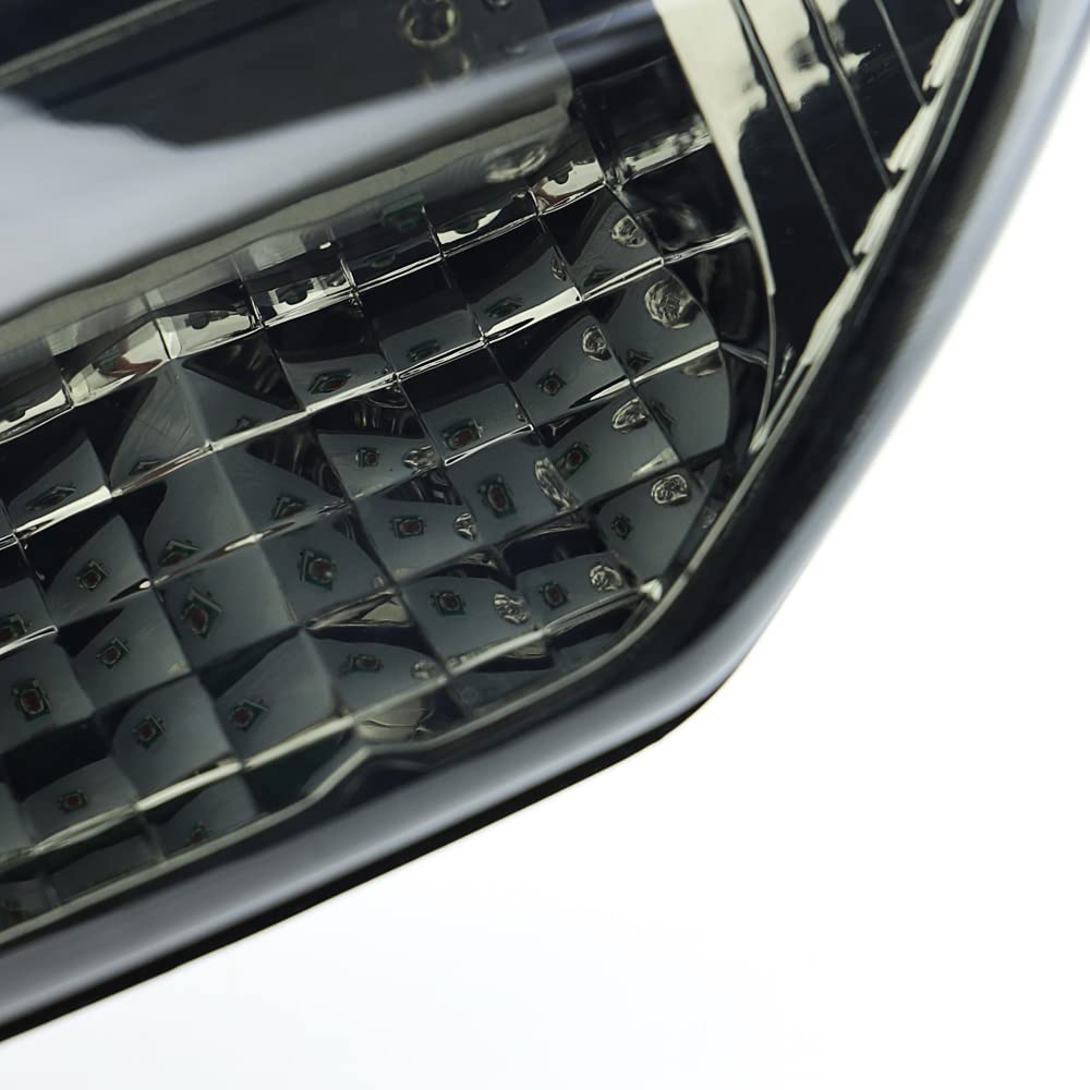 Cavauu tail light lit at night showing improved visibility benefit