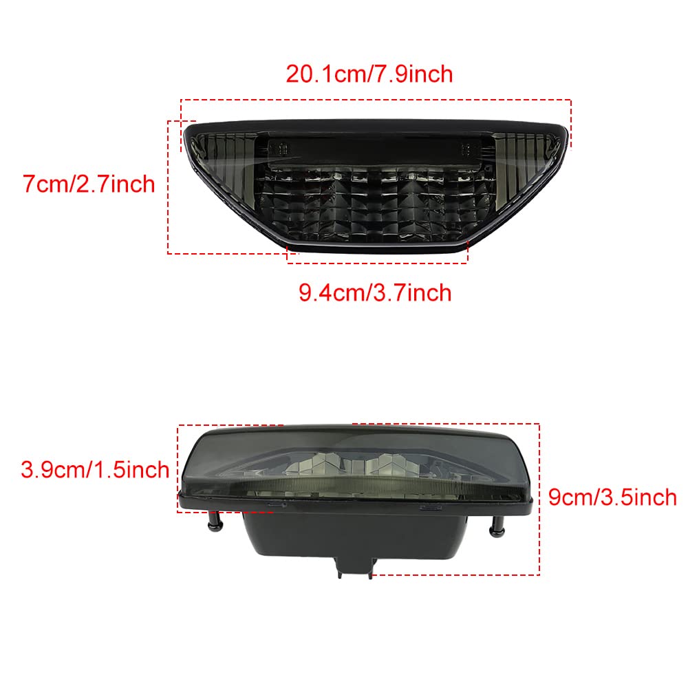 Cavauu tail light held in hand showing size and scale benefit