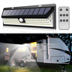 CCBASEBALL front view showing lamp and LEDs for clear campsite lighting