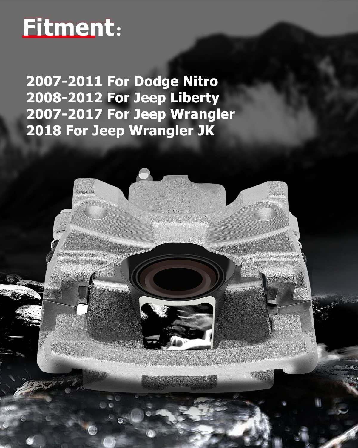 cci yu caliper with bracket assembled ready for direct replacement fit
