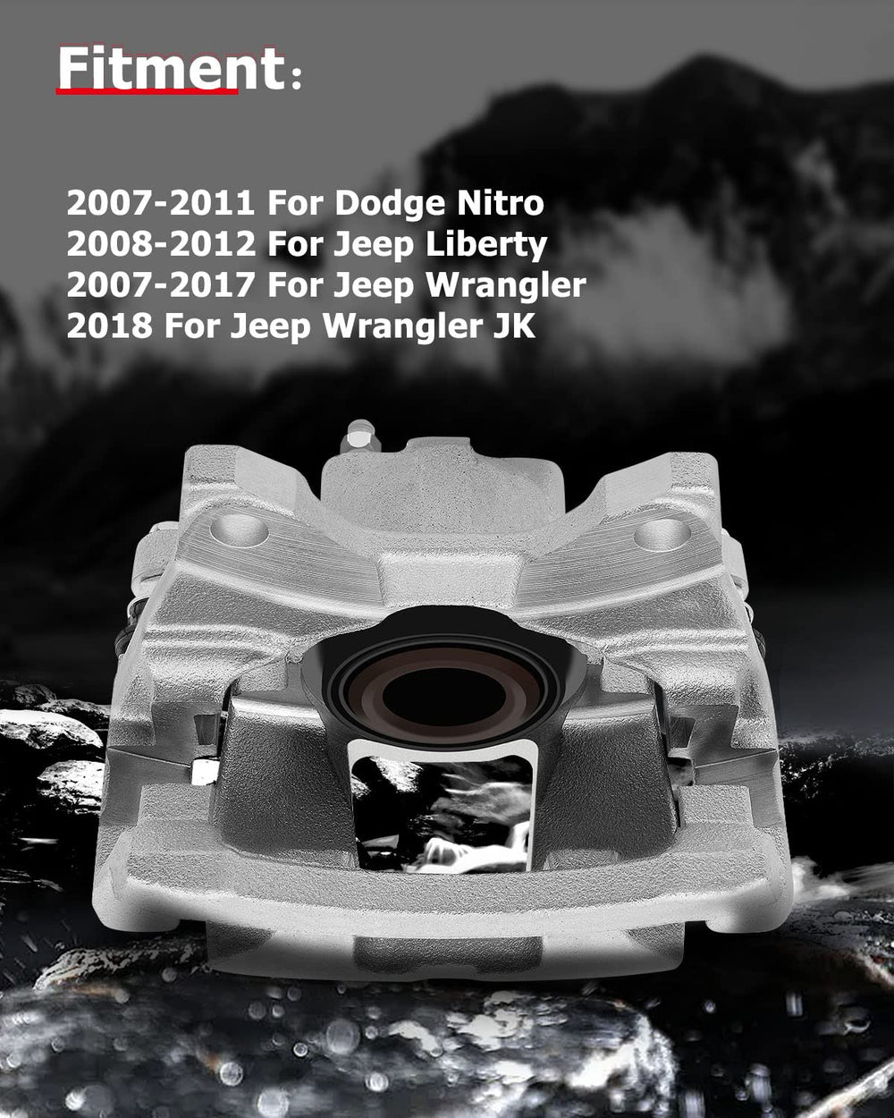 cci yu caliper with bracket assembled ready for direct replacement fit