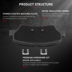cciyu rear backing plate detail emphasizing secure fit and durability