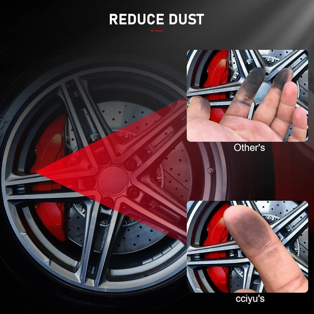 cci yu pad installed on caliper demonstrating proper fit and reliable braking performance