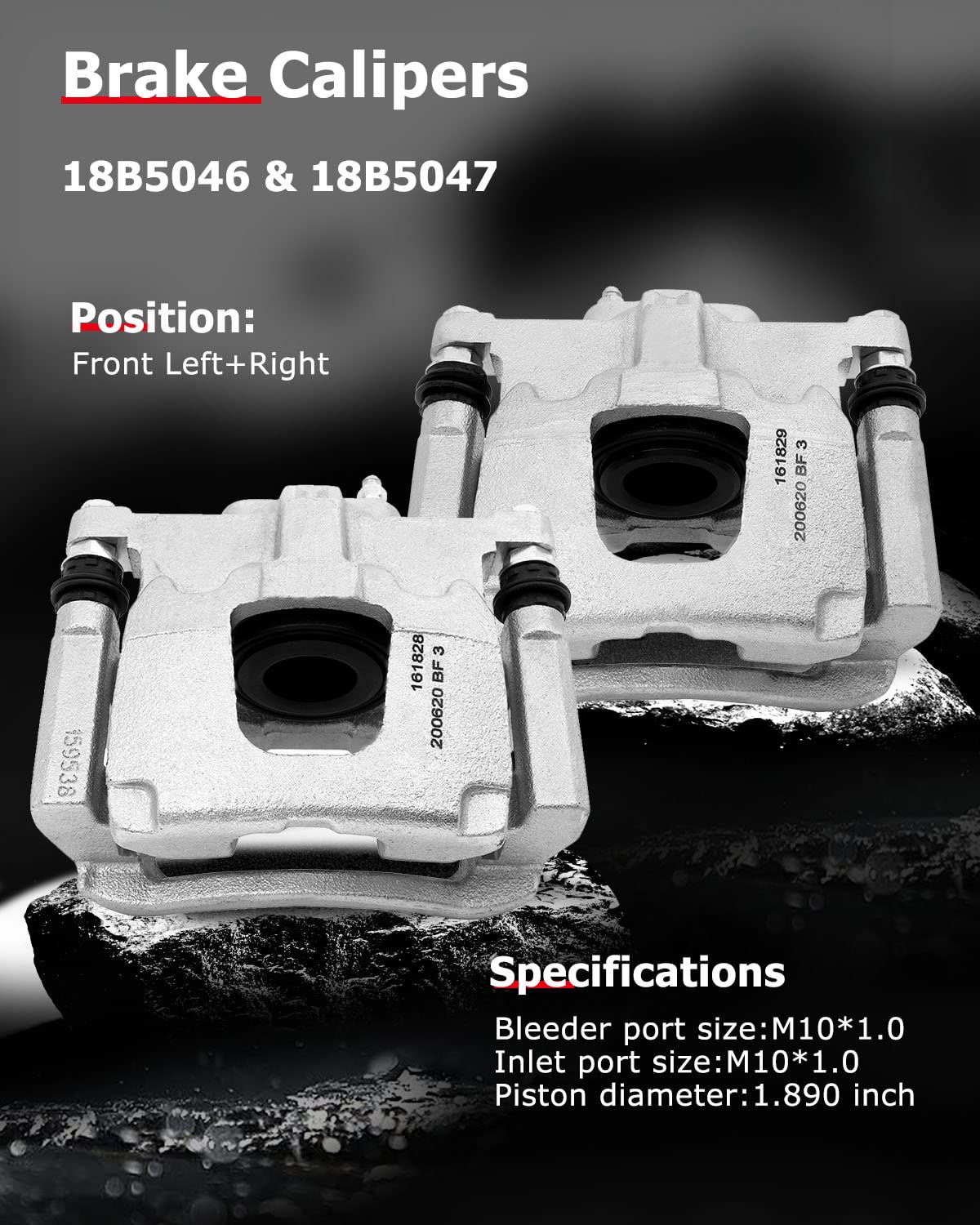 cci yu phenolic piston detail demonstrating smooth piston surface for consistent braking