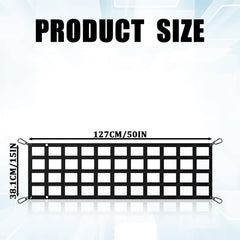CCNU close-up of heavy-duty mesh and reinforced stitching, increases durability