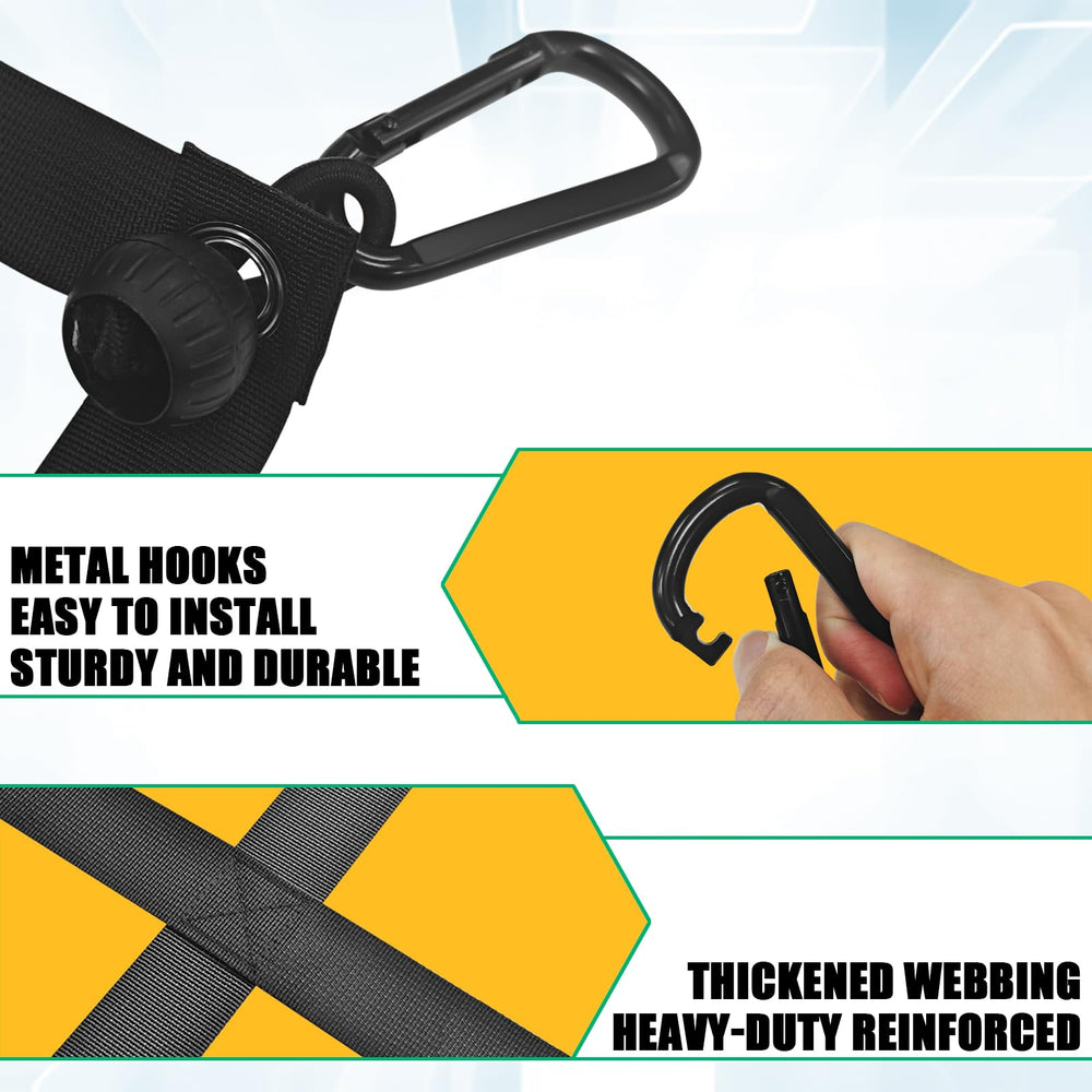 CCNU net installed on a truck tailgate holding boxes securely, prevents shifting