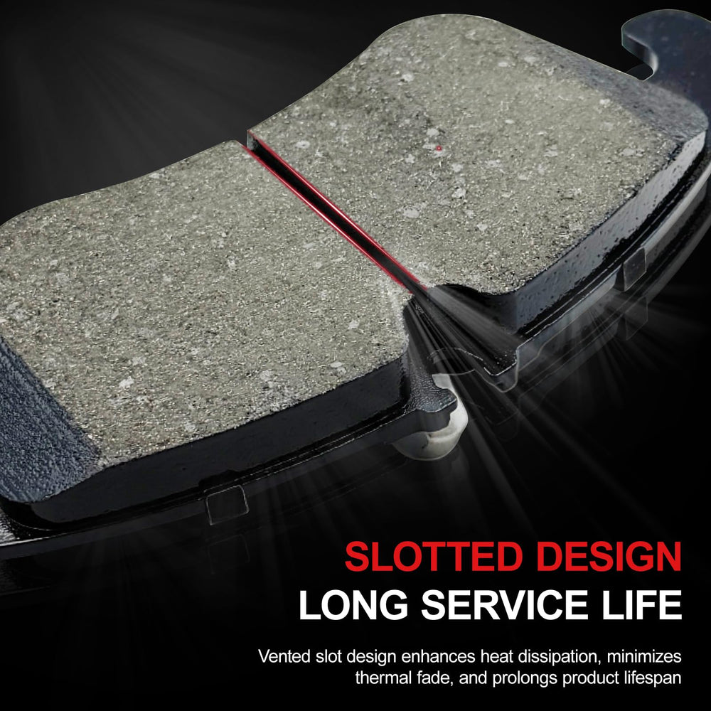 CCTECHMASS pad face close-up highlighting ceramic texture and quiet performance