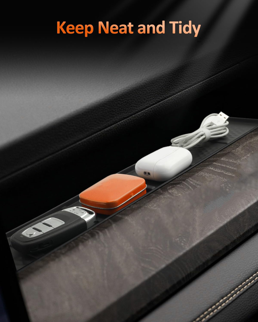 CDEFG passenger interior lifestyle scene keeping cabin tidy benefit