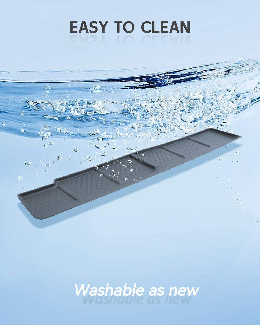 CDEFG lifting mat out for cleaning with easy removal benefit