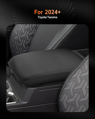 CDEFG close-up of armrest stitching and PU microfiber leather for durability