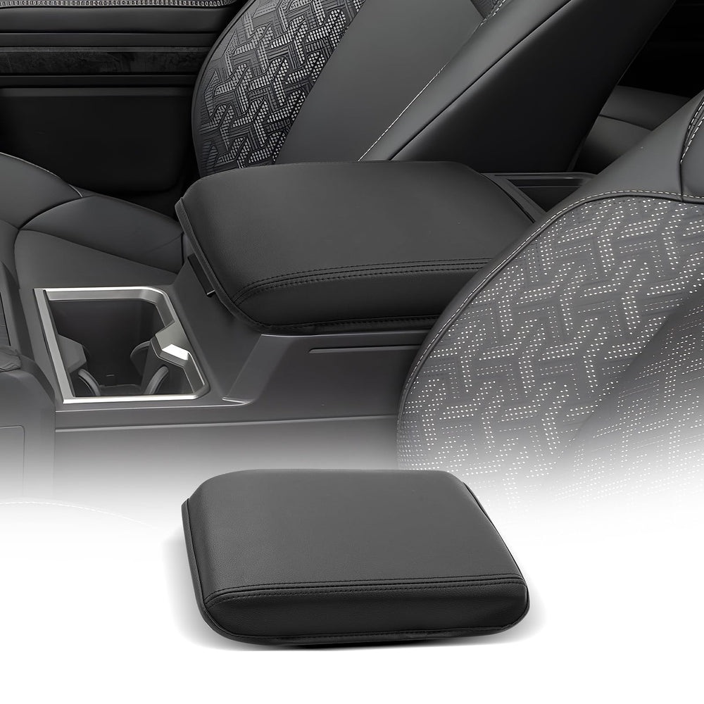 CDEFG center console cover front view showing fitted protection and sleek look