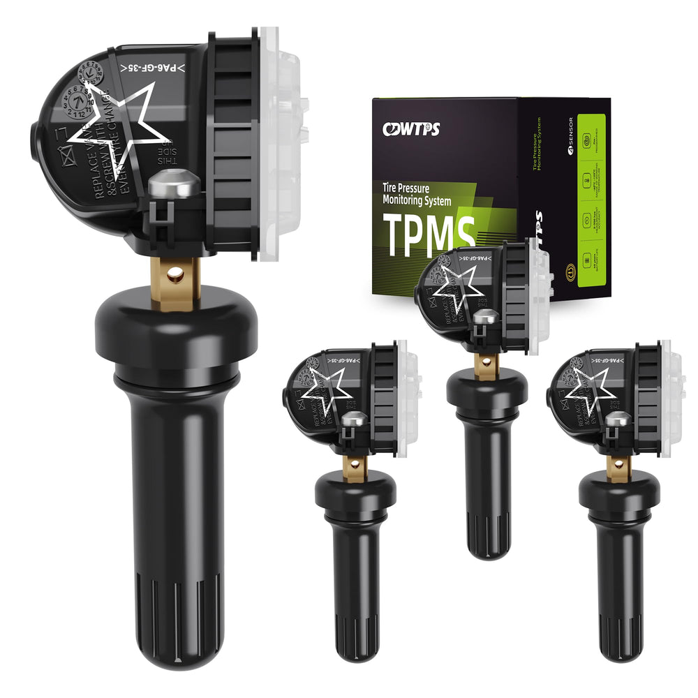 CDWTPS front packaging showing four GM 315MHz sensors and clear benefit of complete kit