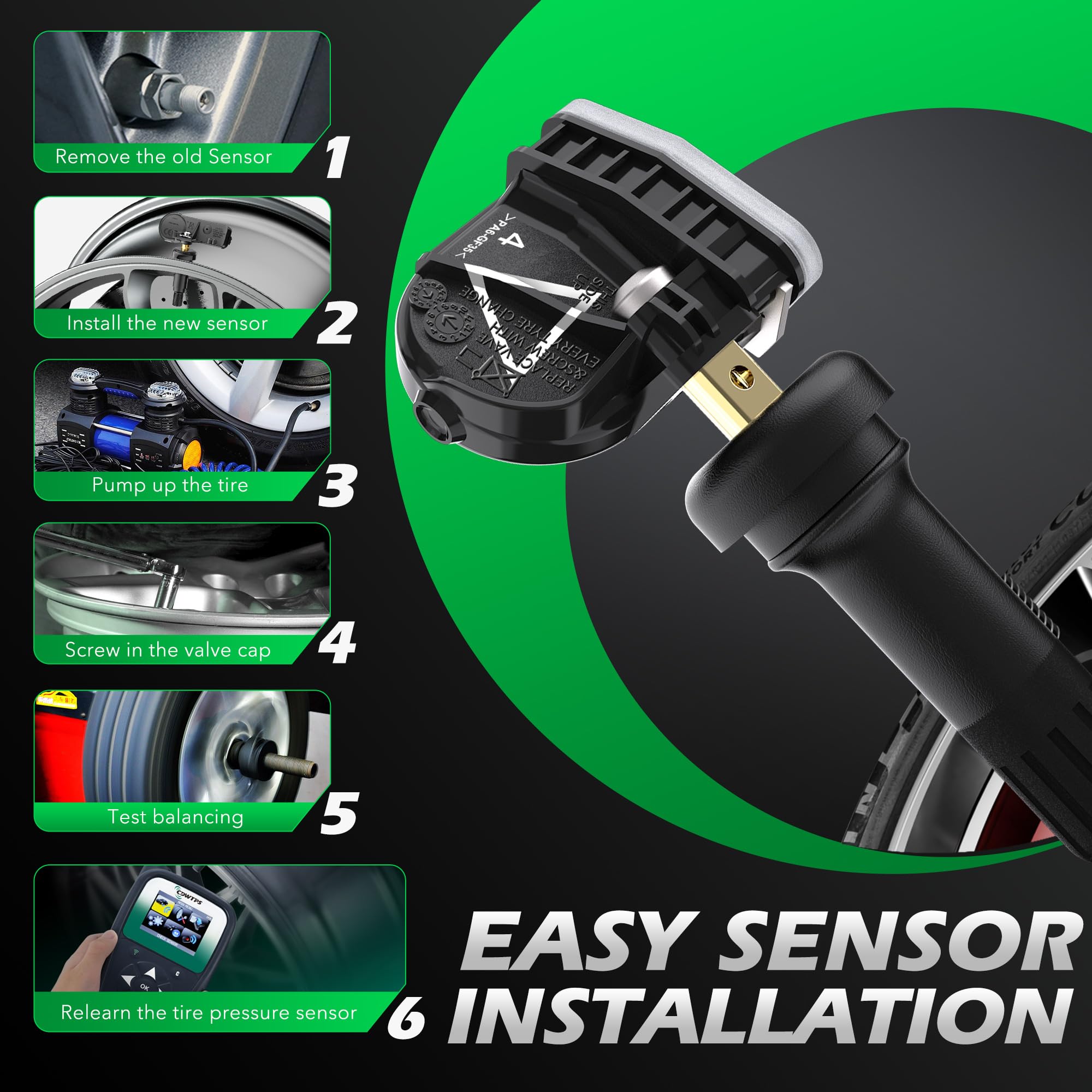 CDWTPS label and OEM number display aiding easy part-number verification