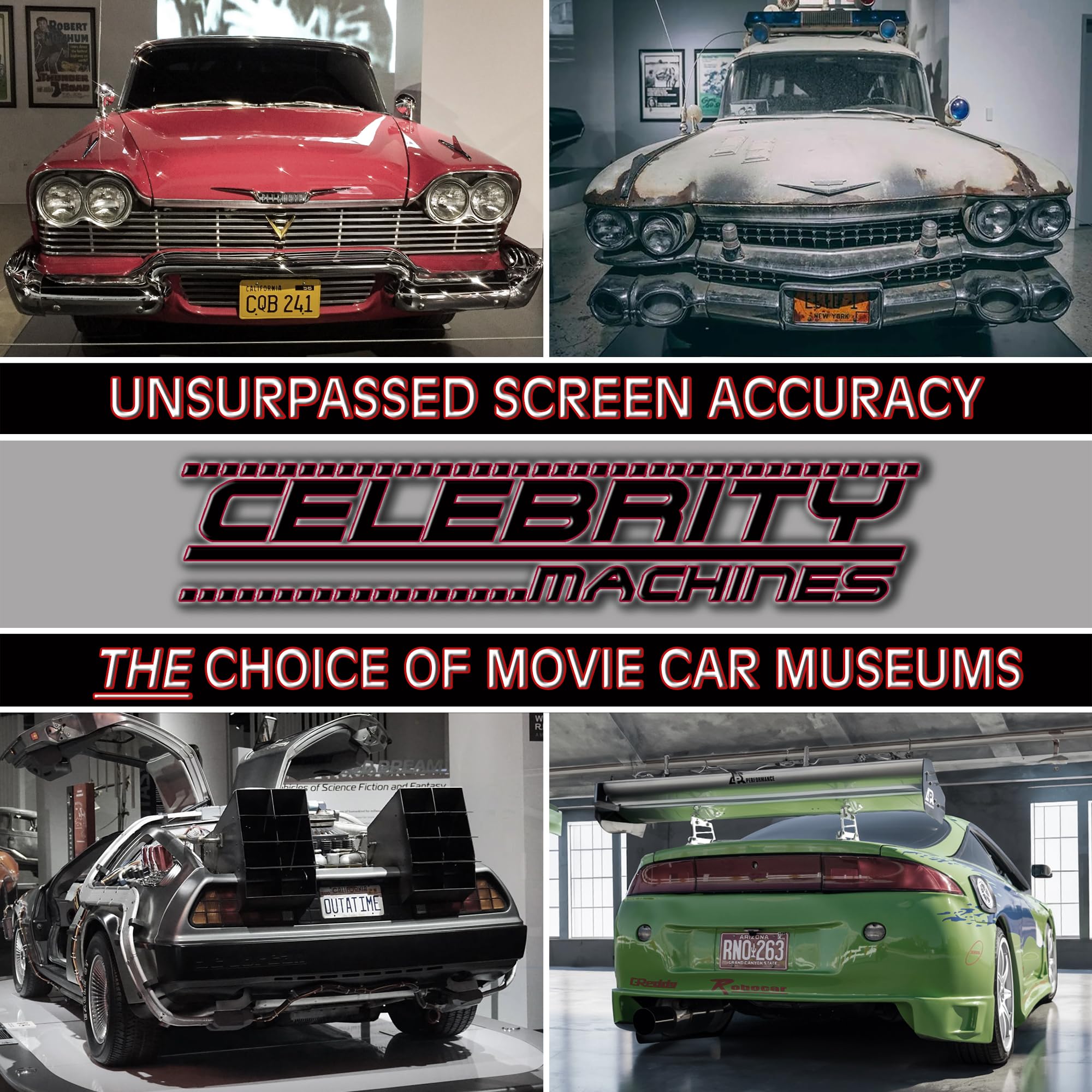 Celebrity Machines shrink-wrapped packaging protecting the decorative plate during shipping
