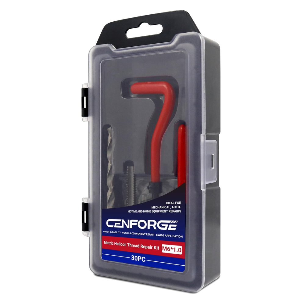 CENFORGE front packaging showing full M6x1.0 kit and benefits