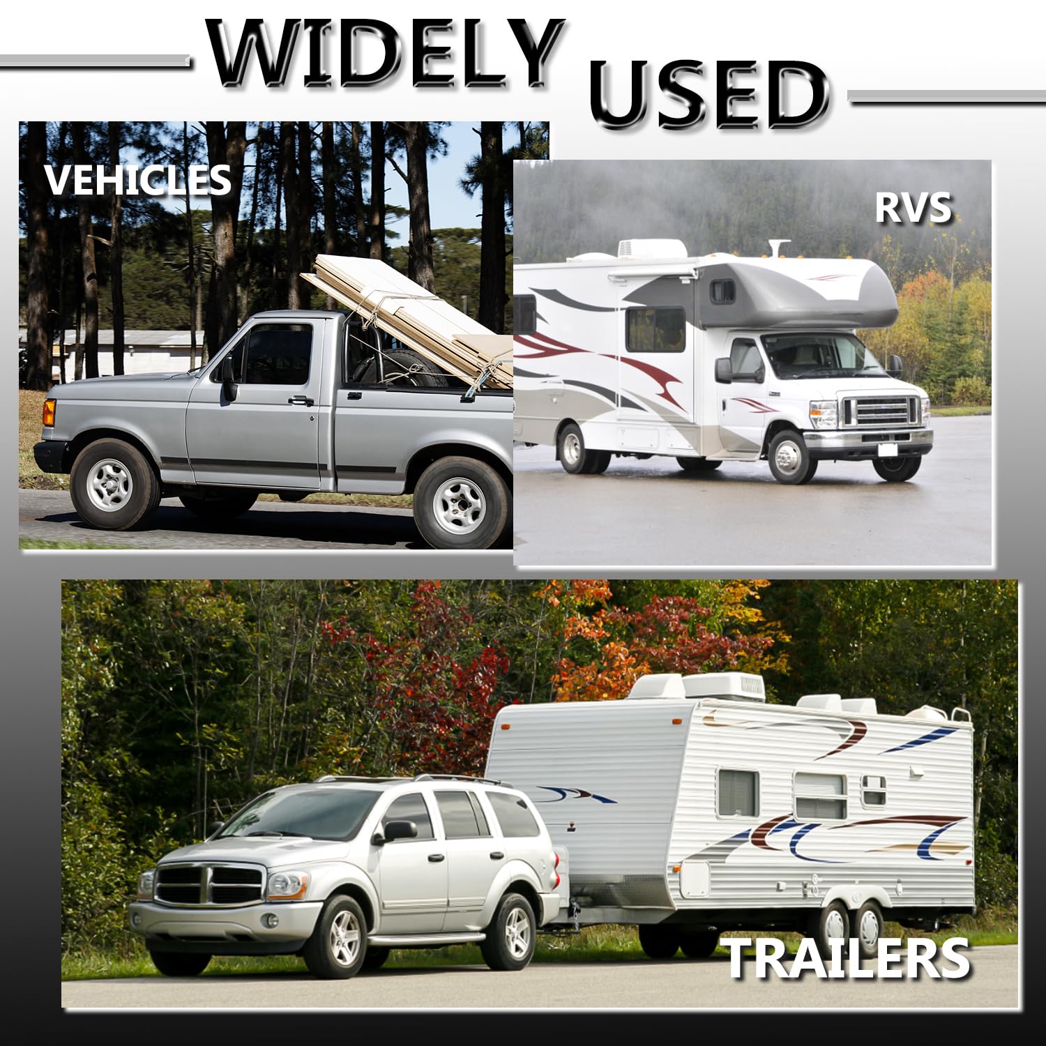 Cenipar lifestyle shot with trailer showcasing visible theft deterrent