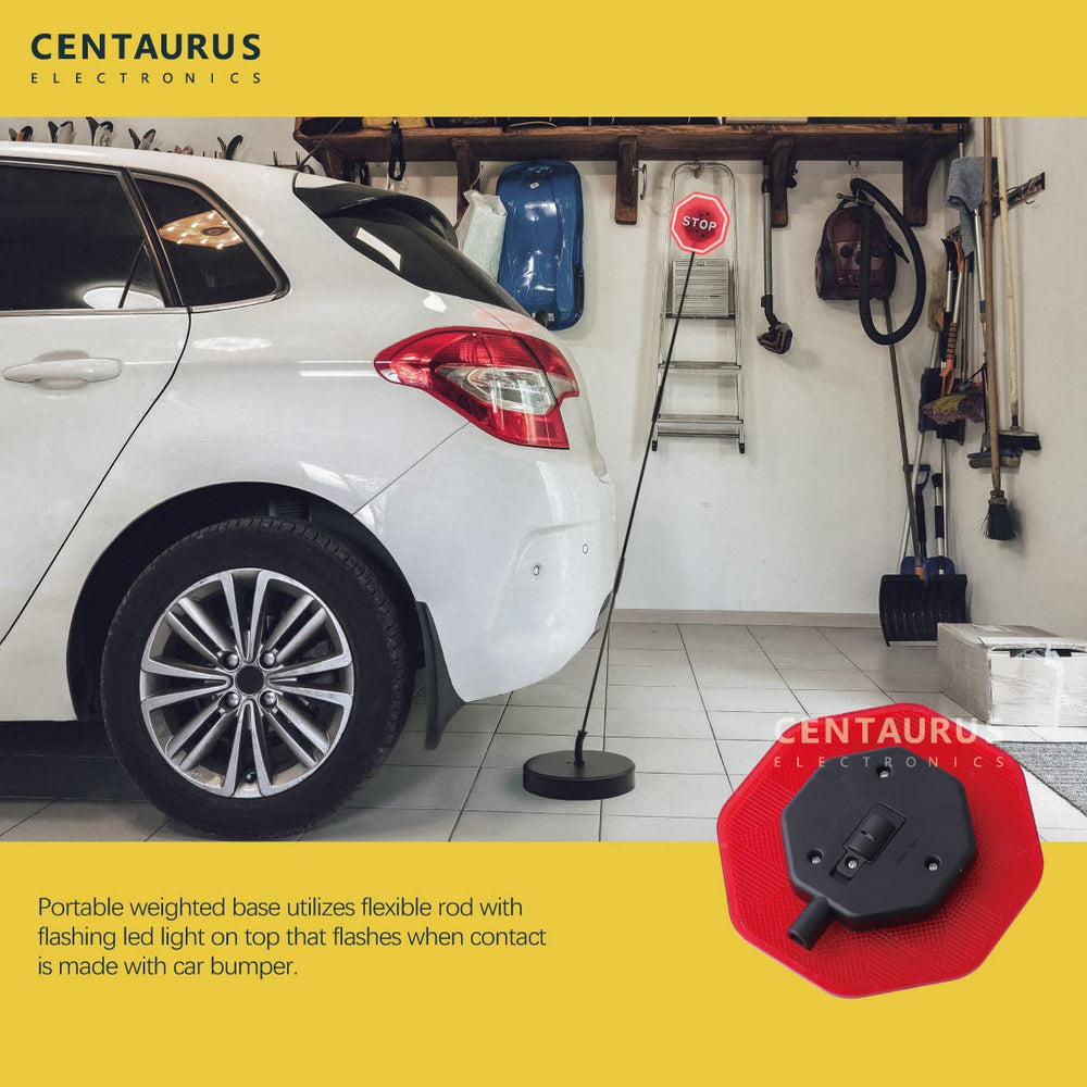 CENTAURUS adjustable height extended in garage demonstrating correct alignment
