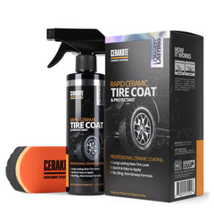 CERAKOTE front label on 10 oz bottle showing product identity and benefit