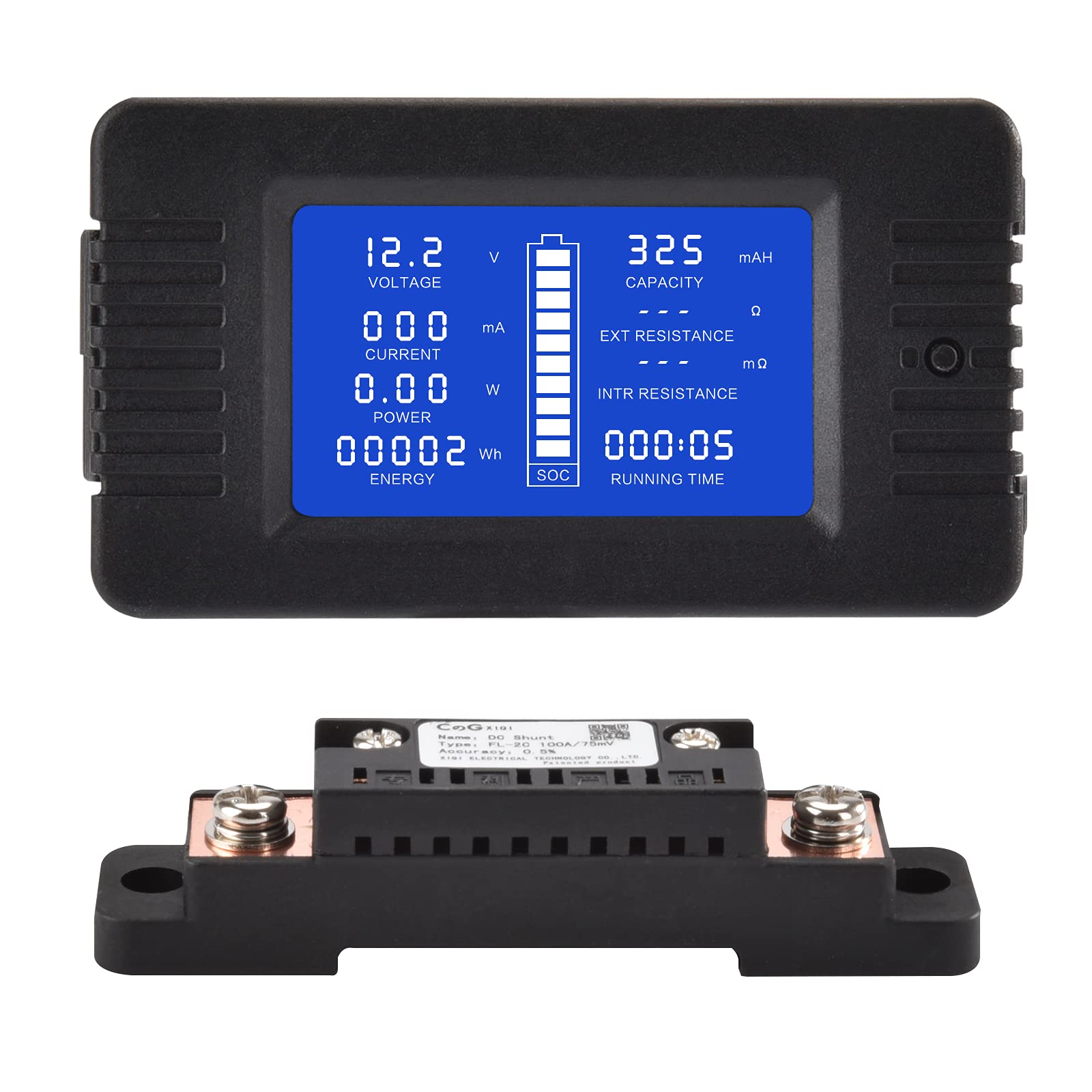 CGELE front panel display showing multiple readings and easy monitoring