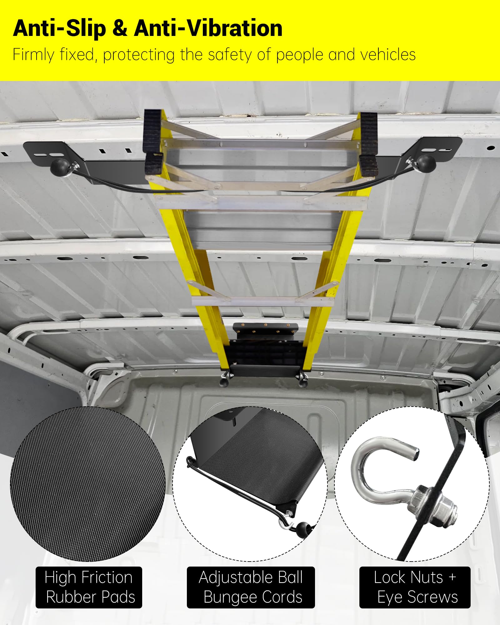 CGENWDCH lifestyle van interior storage showing organized cargo area benefit