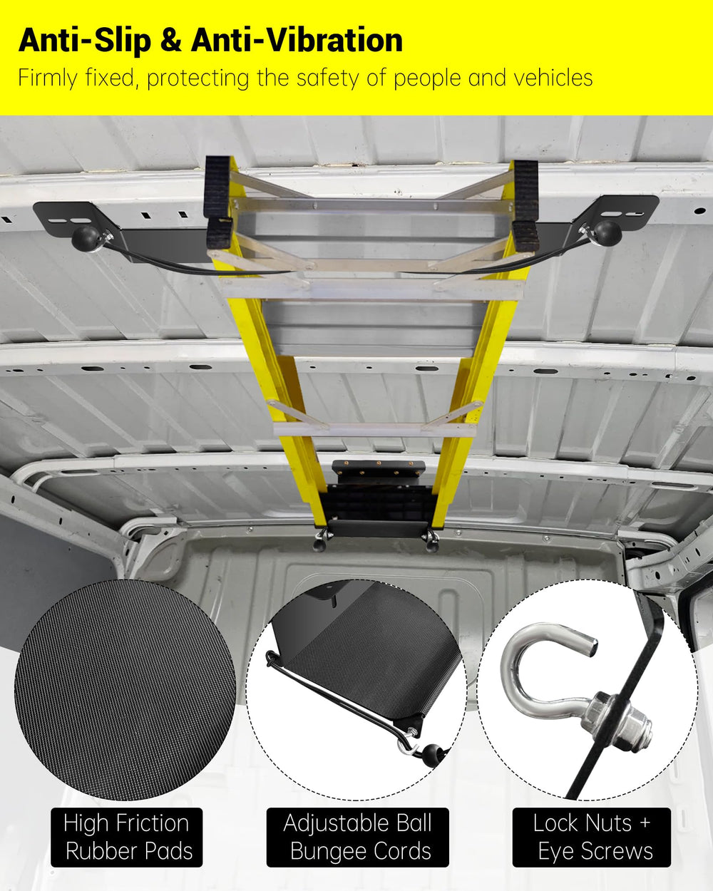 CGENWDCH lifestyle van interior storage showing organized cargo area benefit