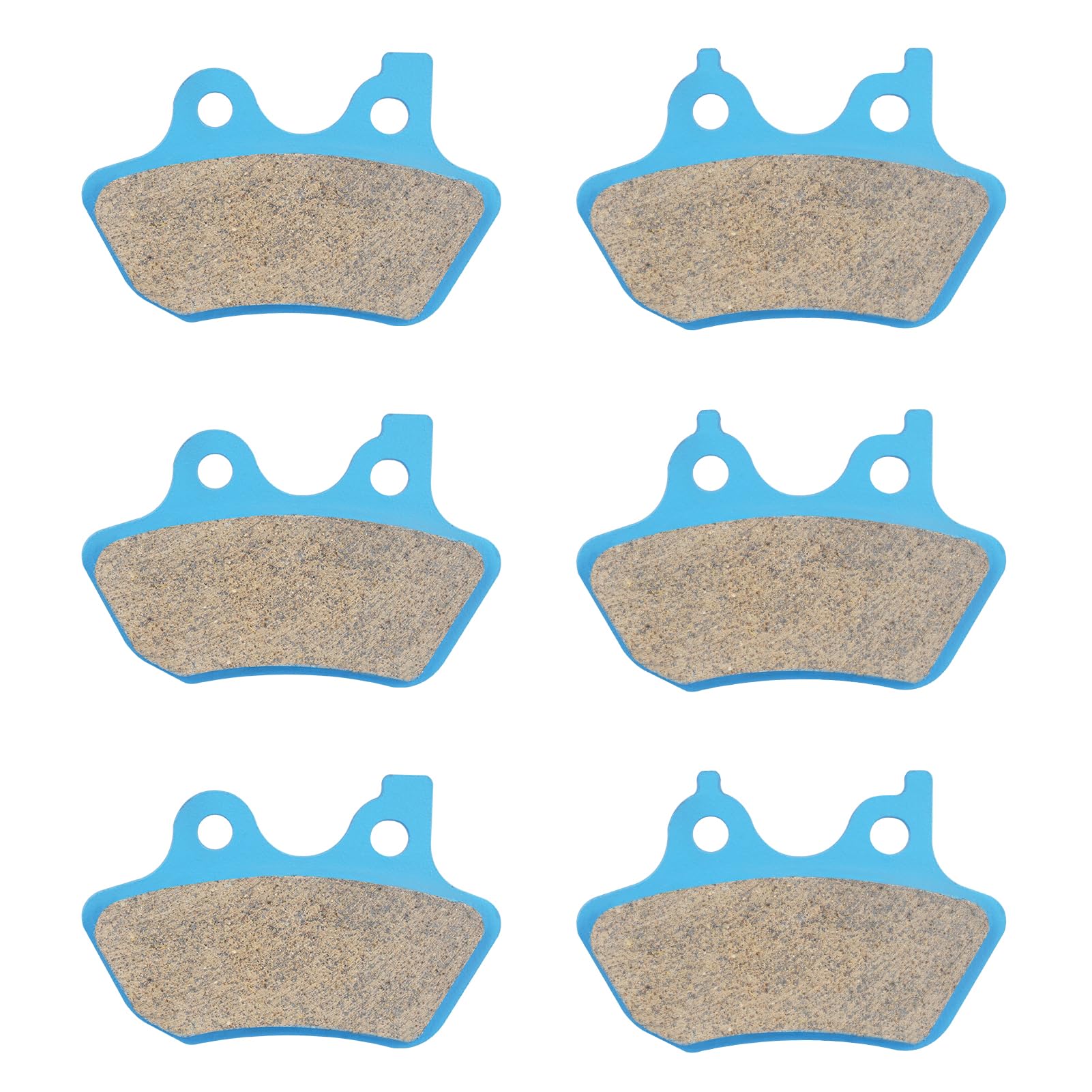 Chabushi front packaging showing three pairs of ceramic brake pads and fitment details for easy purchase benefit