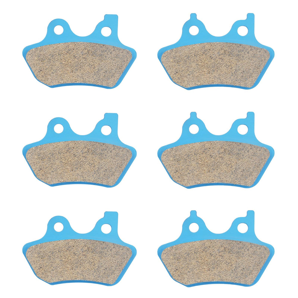Chabushi front packaging showing three pairs of ceramic brake pads and fitment details for easy purchase benefit