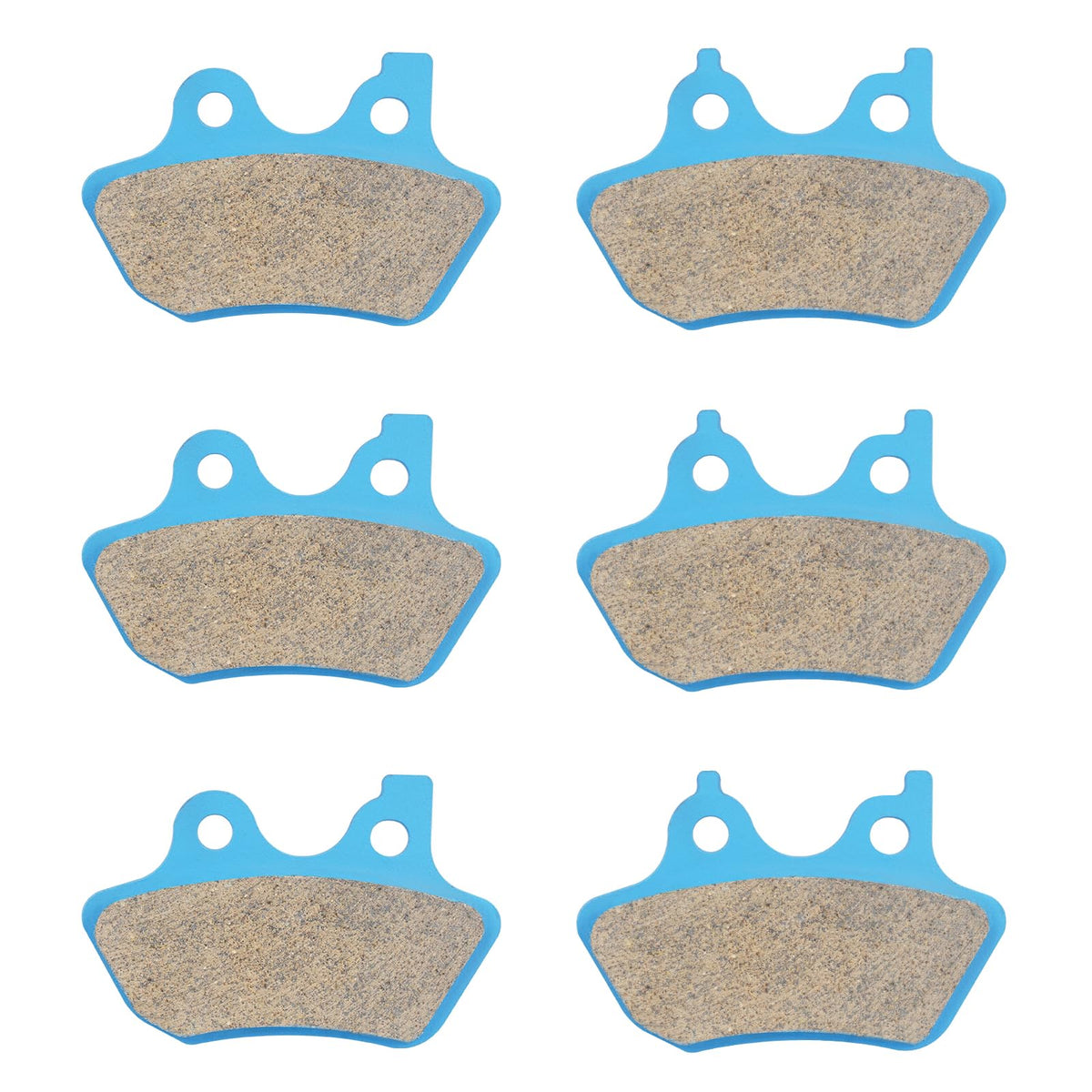 Chabushi front packaging showing three pairs of ceramic brake pads and fitment details for easy purchase benefit